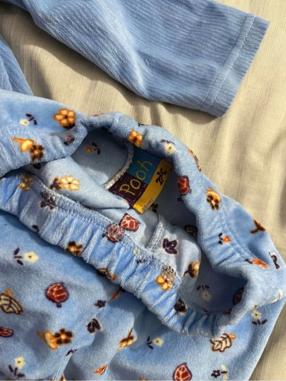 Disney Light Blue Winnie the Pooh Girls Matching Set
